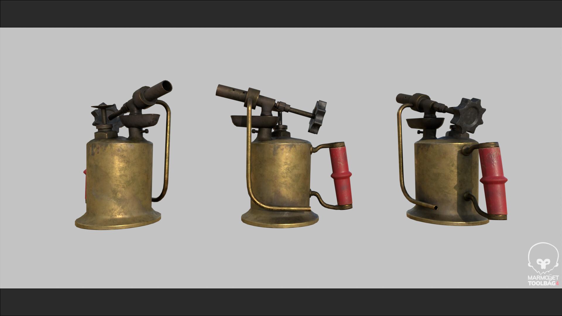 Vintage Blowtorch render 3